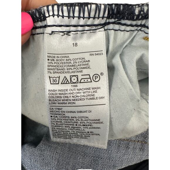 Old Navy Higher High-Rise Flare Black Velour Pants Secret-Smooth Pockets Sz 14 - Picture 5 of 6